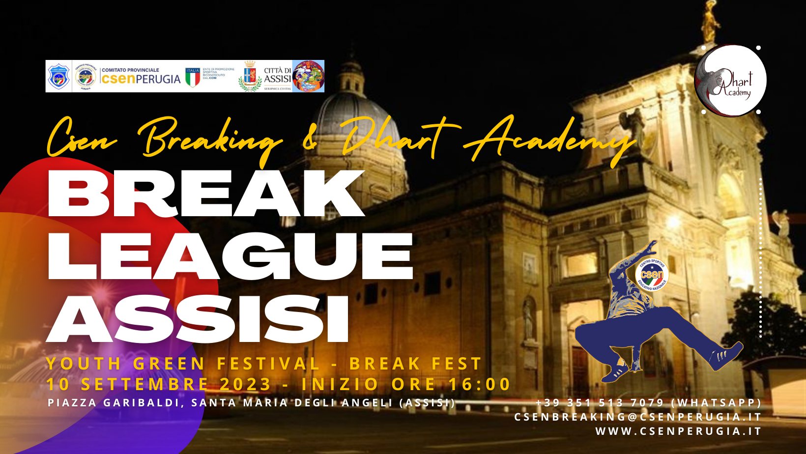 BREAK FEST – CSEN BREAK LEAGUE ASSISI