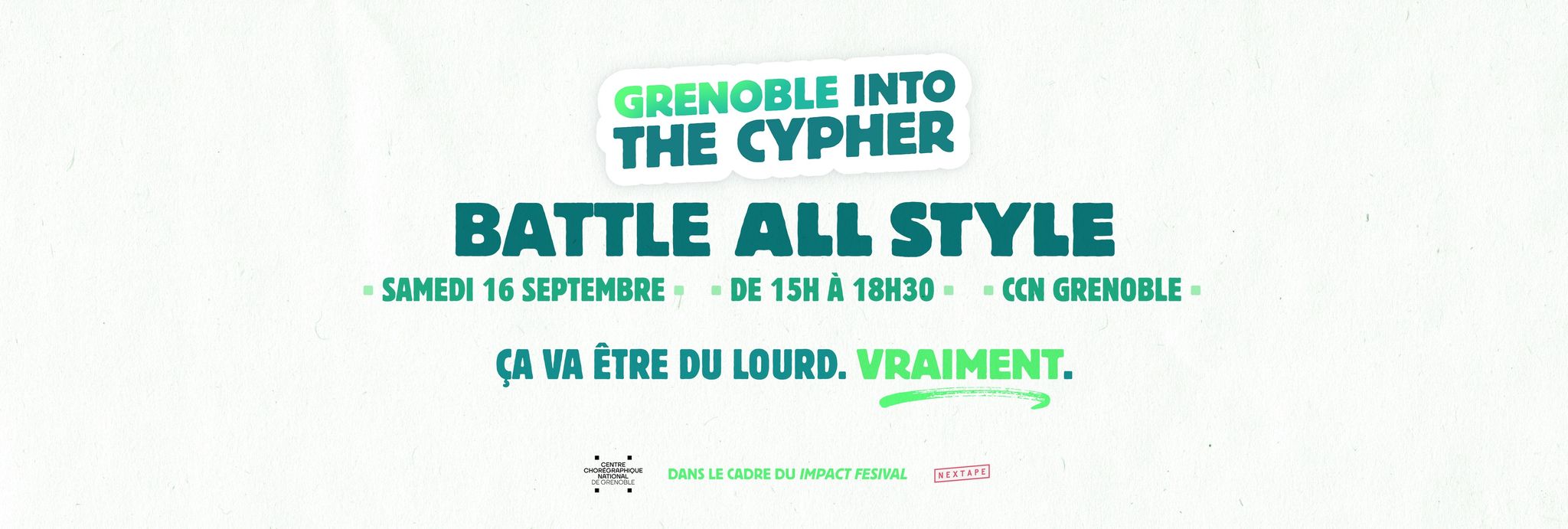 Grenoble Into The Cypher ❃ Battle All Style