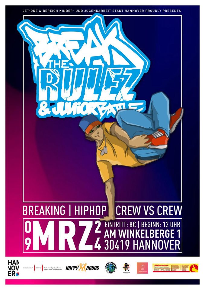 ‘Break The Rulez – Junior & Teens Battle’ i