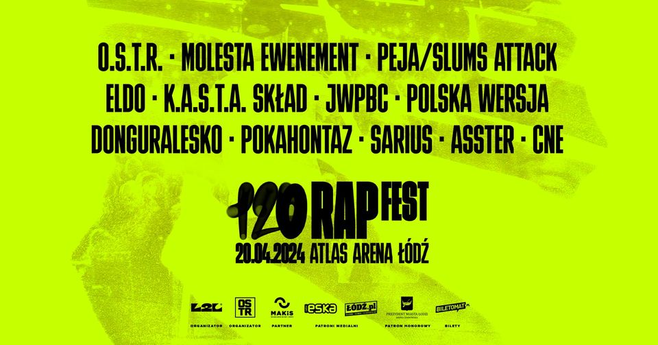 120 rap fest II edycja ostr+goscie